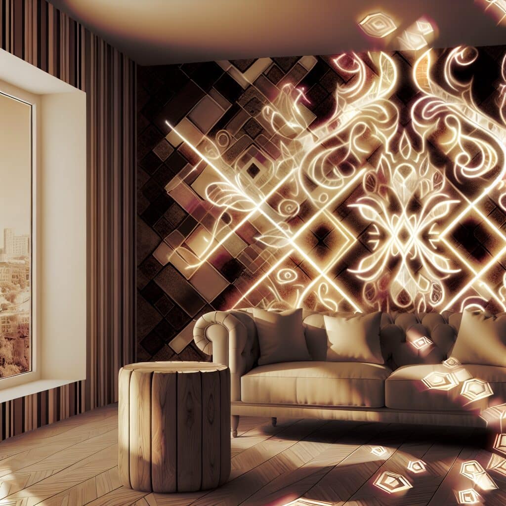 Revêtements Muraux Artistiques : L'Art de Personnaliser Papiers Peints Panoramiques sur Mesure au Travail" Début d'article:
"Un art mural unique : Le Papier Peint sur 6 papiers peints artistiques illuminant de 1024x1024 3260122